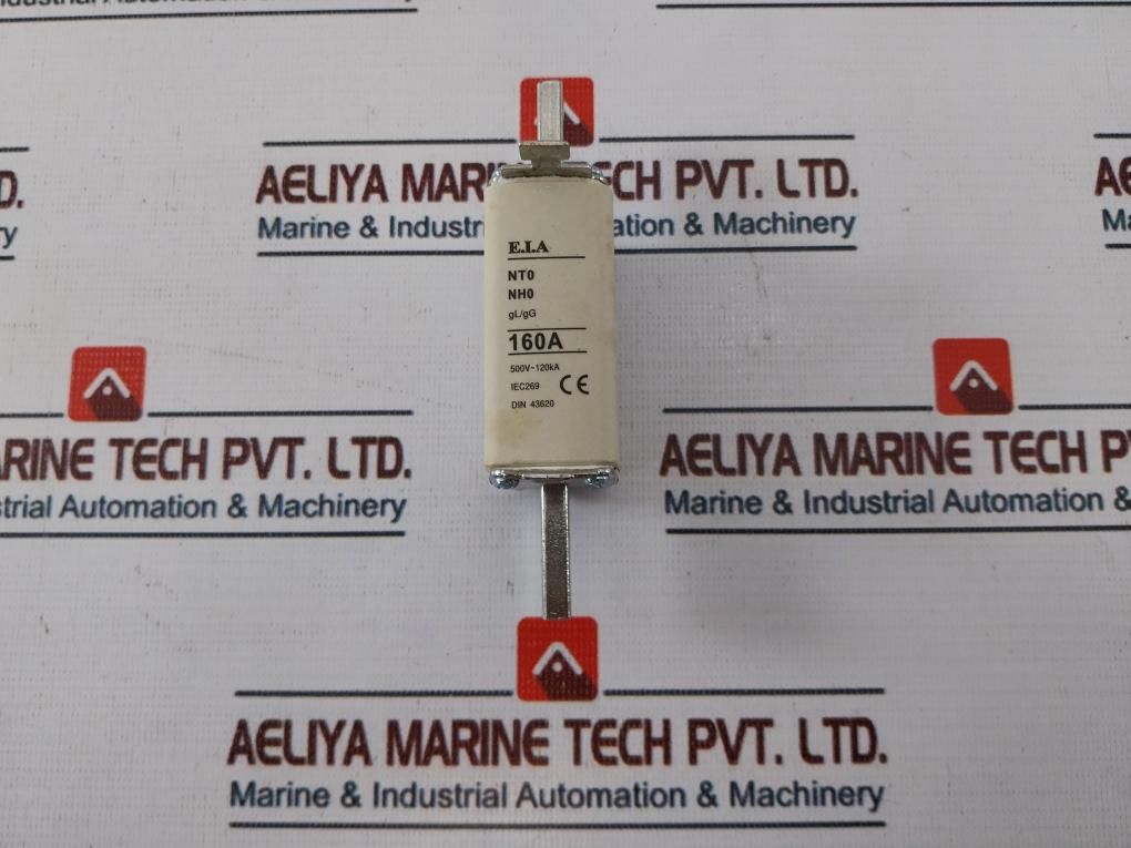 E.I.A Nt0 Nh0 160A Fuse Link Gl/Gg 500V 120Ka Din 43620