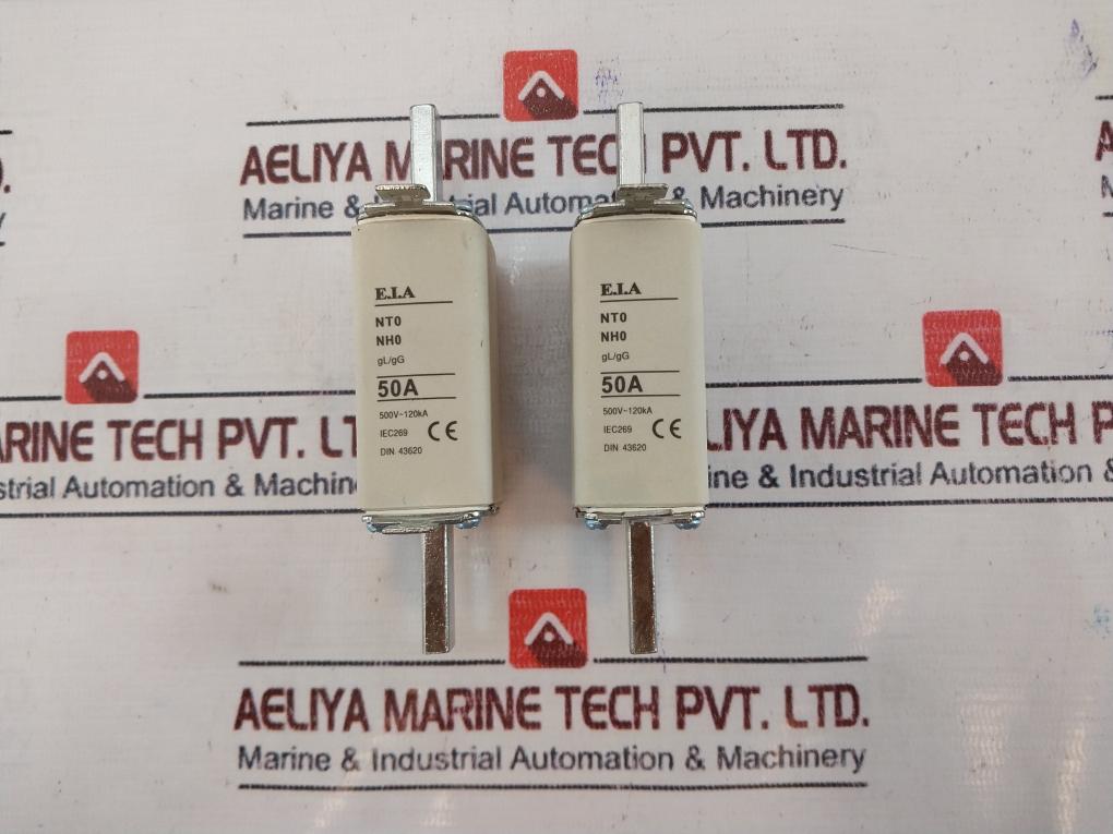 E.I.A Nt0 Nh0 Fuse Link 50A 500V~ 120Ka