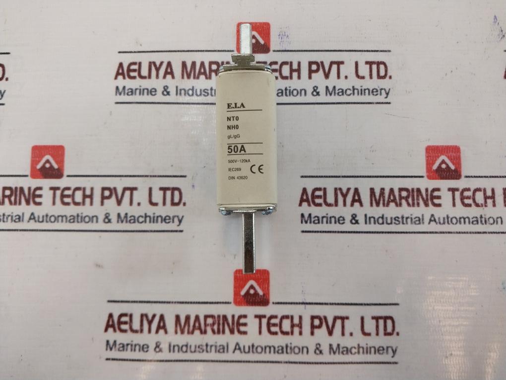 E.I.A Nt0 Nh0 Fuse Link 50A 500V 120Ka 500V/690V-gl/Gg Iec269