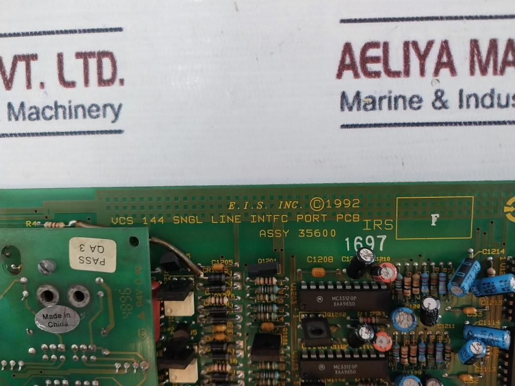 E.I.S. Vcs 144 Sngl Line Intfc Port Pcb