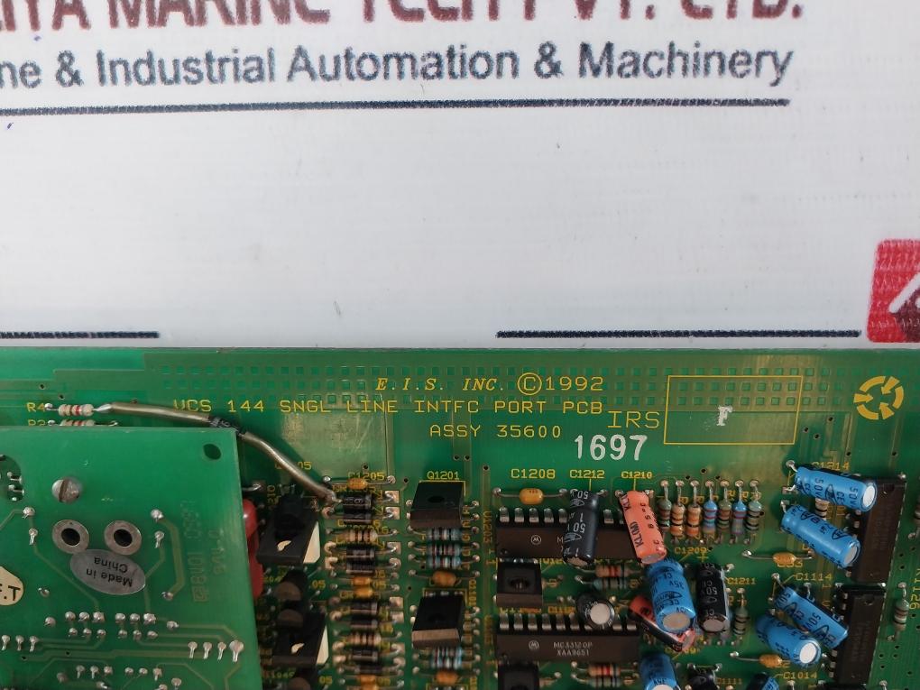 E.I.S. Vcs 144 Sngl Line Intfc Port Pcb