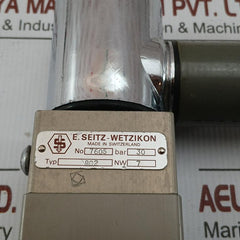 Solenoid Valve 802 E. Seitz–Wetzikon 11W