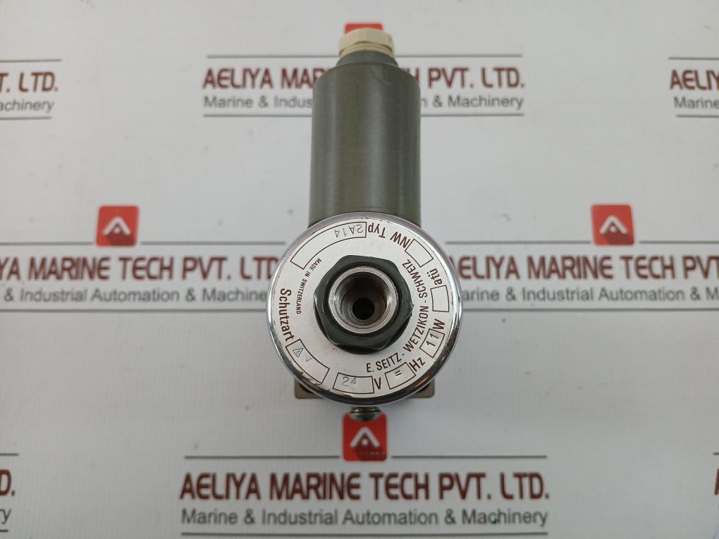 Solenoid Valve 802 E. Seitz–Wetzikon 11W