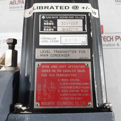 E0784 Level Transmitter F/ Main Condenser Nakakita Seisakusho