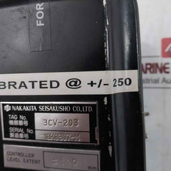 E0784 Level Transmitter F/ Main Condenser Nakakita Seisakusho