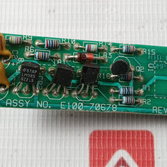 E100-70678 Rev-1 0-200C Printed Circuit Board Unit