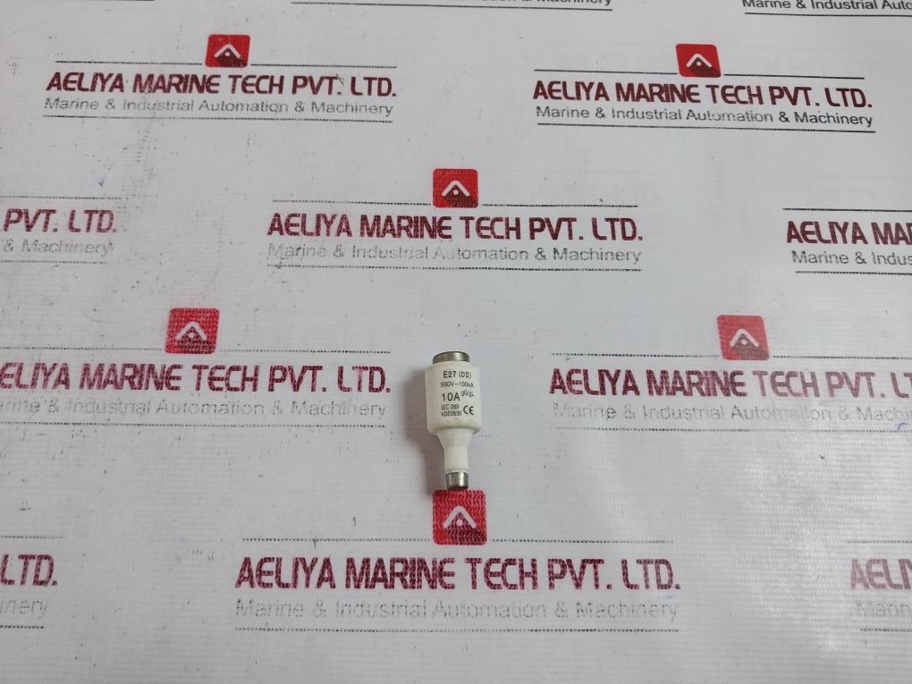 E27 (Dii) Iec 269 General Purpose Bottle Shaped Fuse Gg/gl 500v 100ka