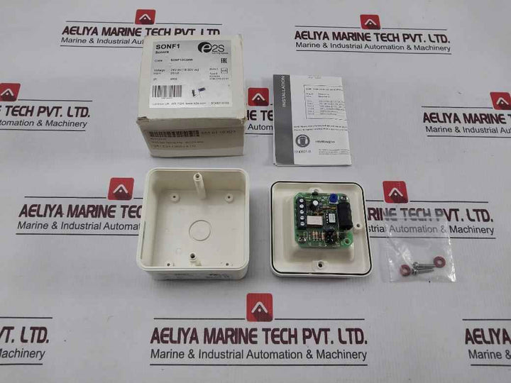 E2S Sonf1Dc24W Alarm Horn Sounder 25Ma 10-30V Dc Sonora 10-tone Ip66