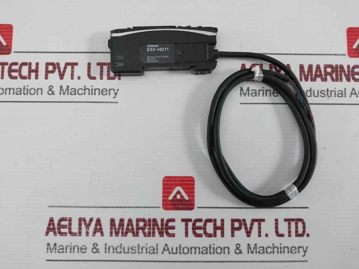 E3X-hd11 Digital Fiber Optic Sensor Amplifier Omron