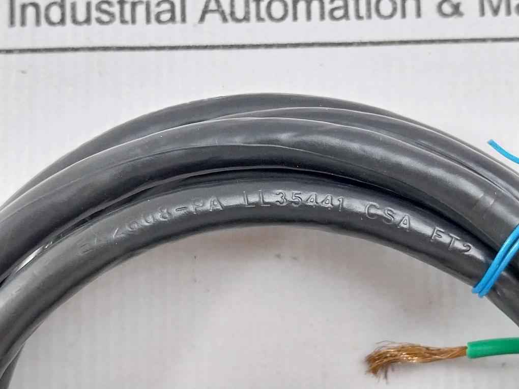 E42608-pa Ll35441 Coiled Electrical Power Cord 2 Meter