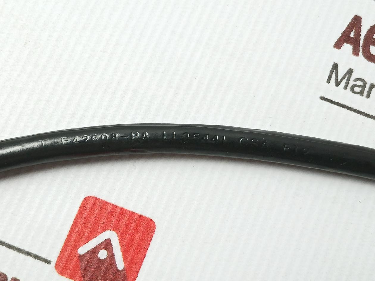 E42608-pa Ll35441 Coiled Electrical Power Cord 2.5-meter