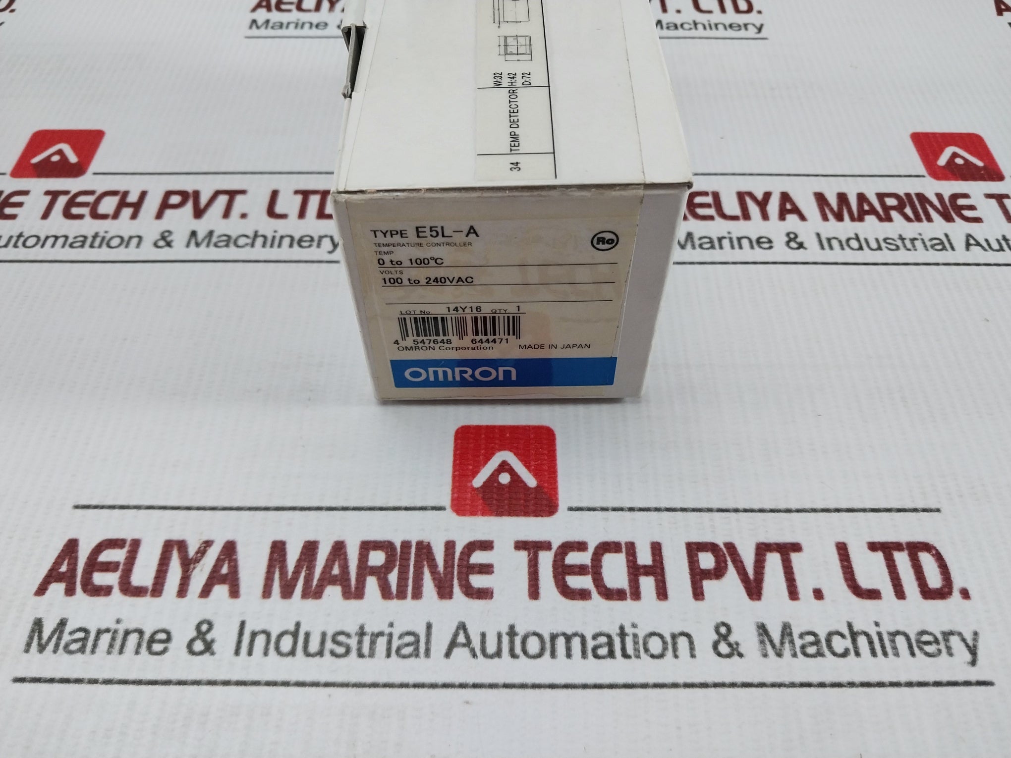 E5l-A-Electronic-Thermostat-Temperature-Controller-0-100c-250vac-10a-Omron-9