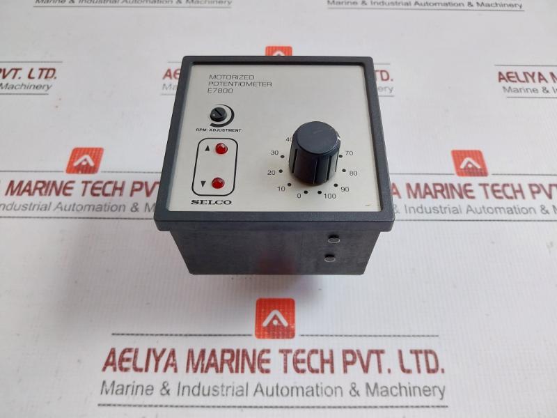 E7800.0760 Selco Motorized Potentiometer 24V Dc