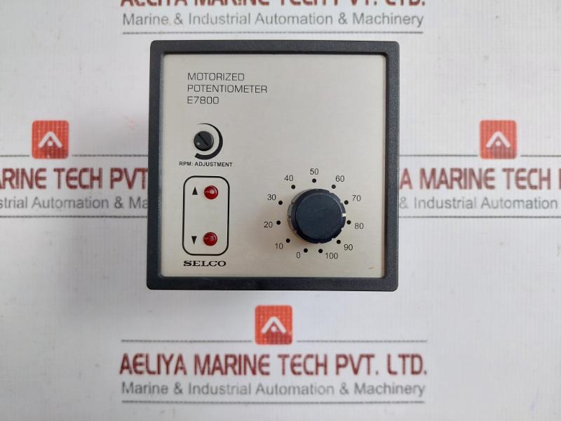 E7800.0760 Selco Motorized Potentiometer 24V Dc