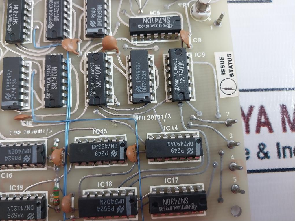 E90 20701F/5, E90 20701R/5 Printed Circuit Board