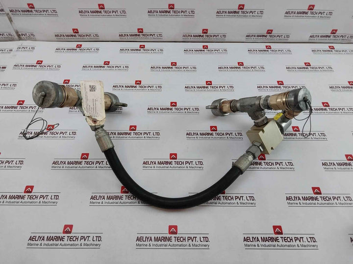 ECKEL 125158 Dump Valve Assy w/ Hoses & Cable KT20,000 SV1E-16-C-12T-24DU