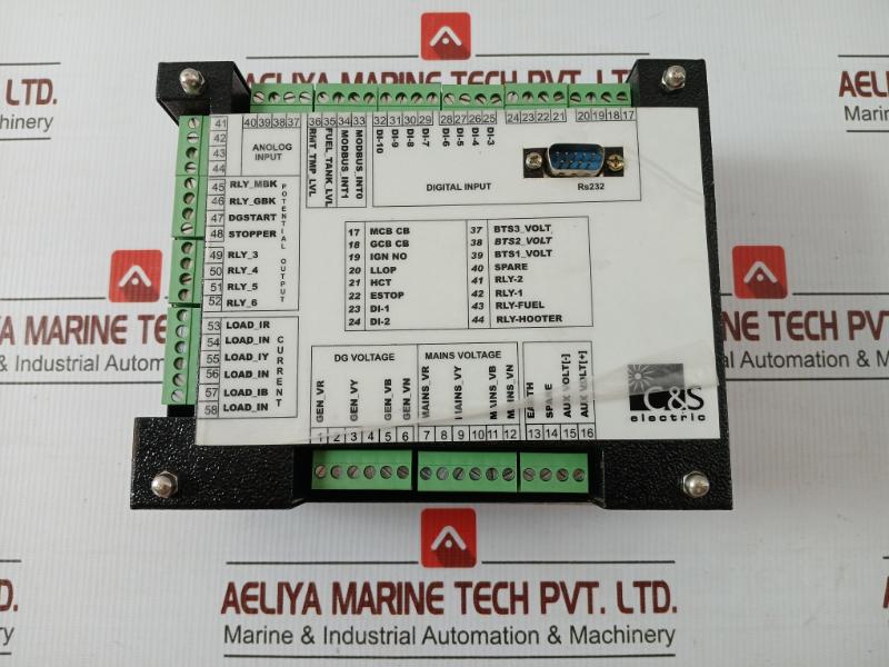 E Gen Plus 1.15 C&S Electric Engine Controller 230Vac 5A 50Hz
