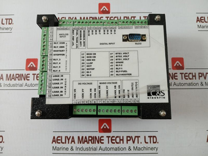 E Gen Plus 1.15 C&S Electric Engine Controller 230Vac 5A 50Hz