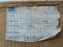 E Gen Plus 1.15 C&S Electric Engine Controller 230Vac 5A 50Hz