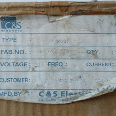 E Gen Plus 1.15 C&S Electric Engine Controller 230Vac 5A 50Hz