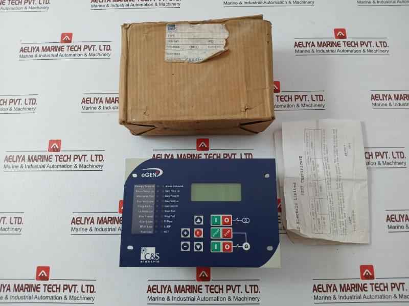 E Gen Plus 1.15 C&S Electric Engine Controller 230Vac 5A 50Hz