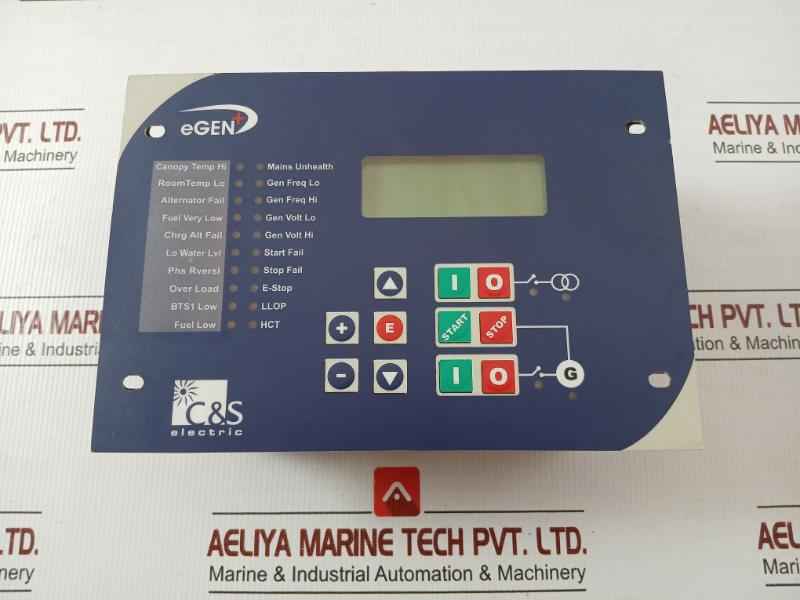 E Gen Plus 1.15 C&S Electric Engine Controller 230Vac 5A 50Hz