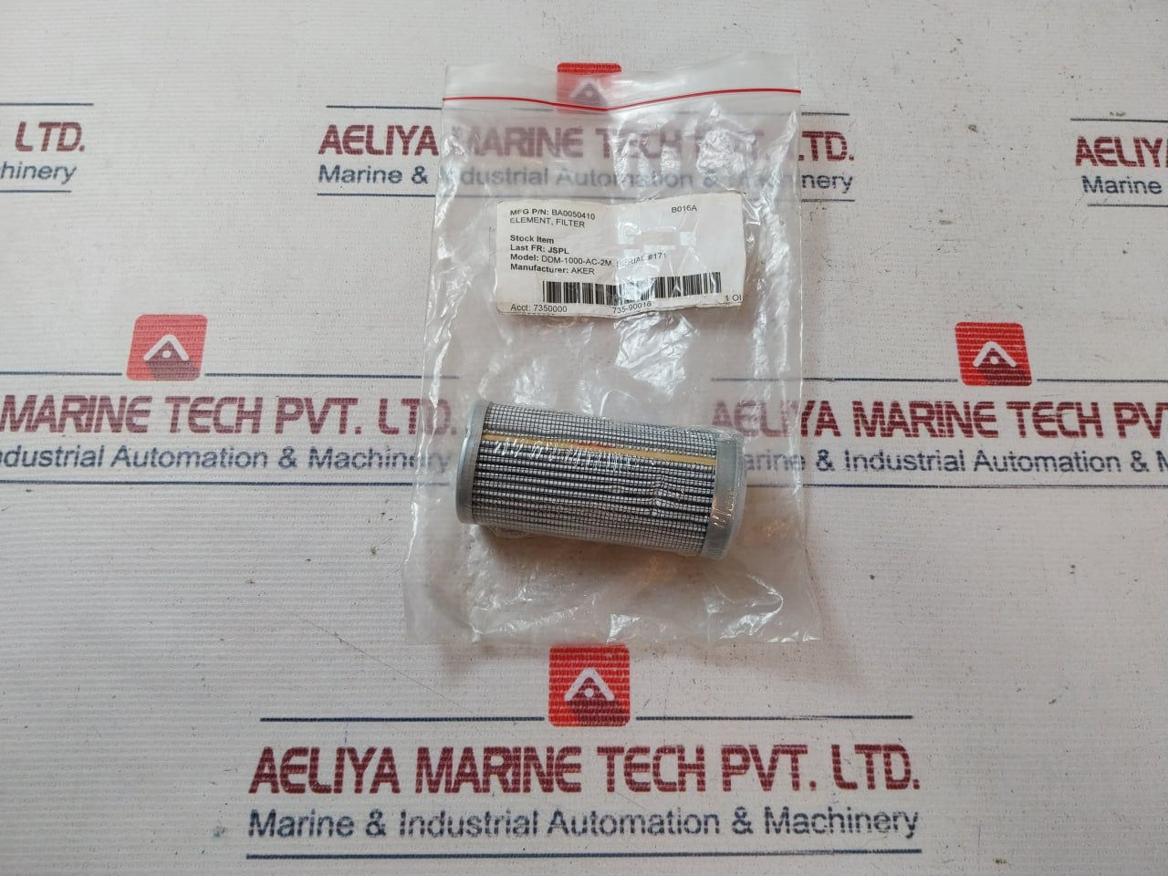 Epe H10Xl-a00-0-p Filter Element Ddm-1000-ac-2M Aker Ba0050410 D-68775