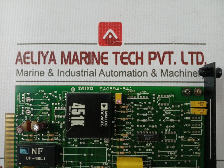 Ea0594-54A Taiyo Precision Control And Signal-processing Pcb Module