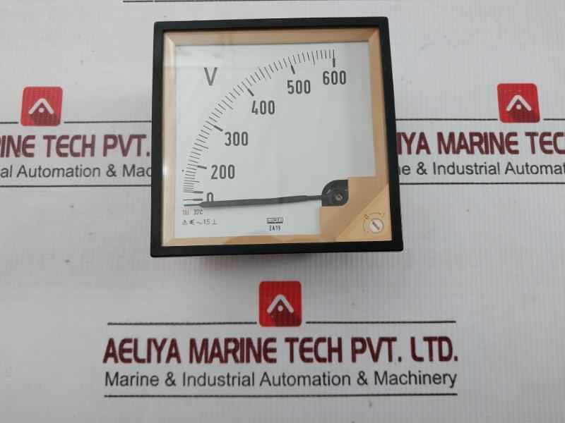 Ea19 Analog Voltmeter 0-600 V Lumel