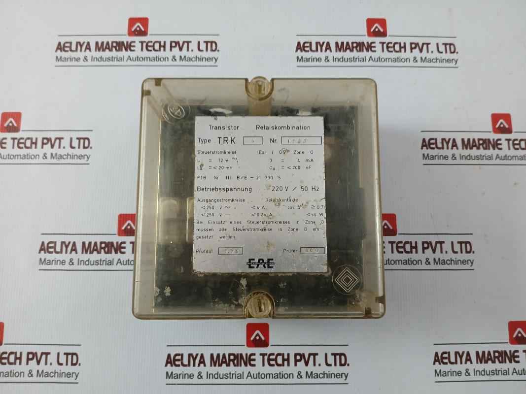 Eae Trk6 Transistor Relay Combination Module 220V 50Hz