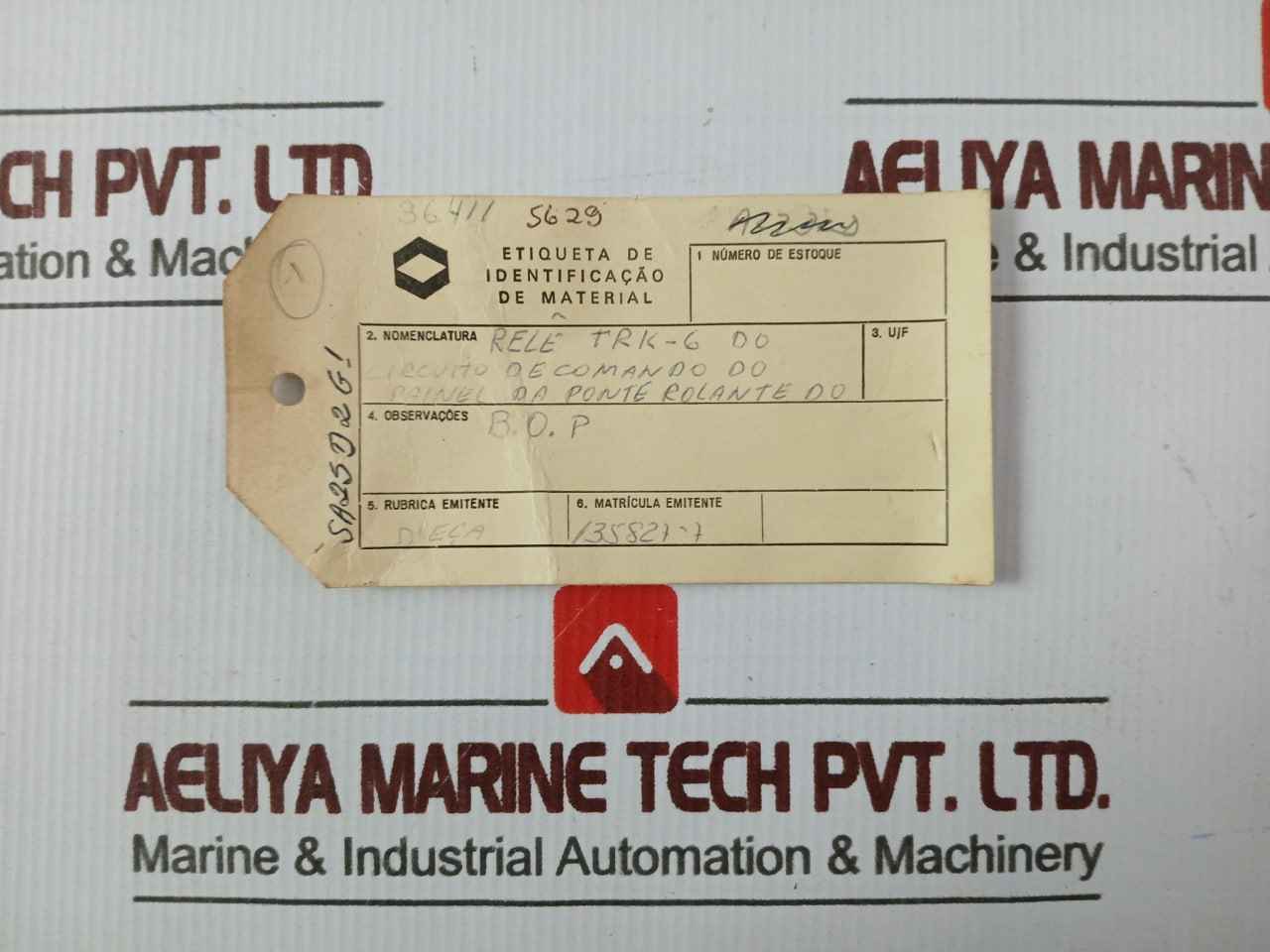 Eae Trk6 Transistor Relay Combination Module 220V 50Hz