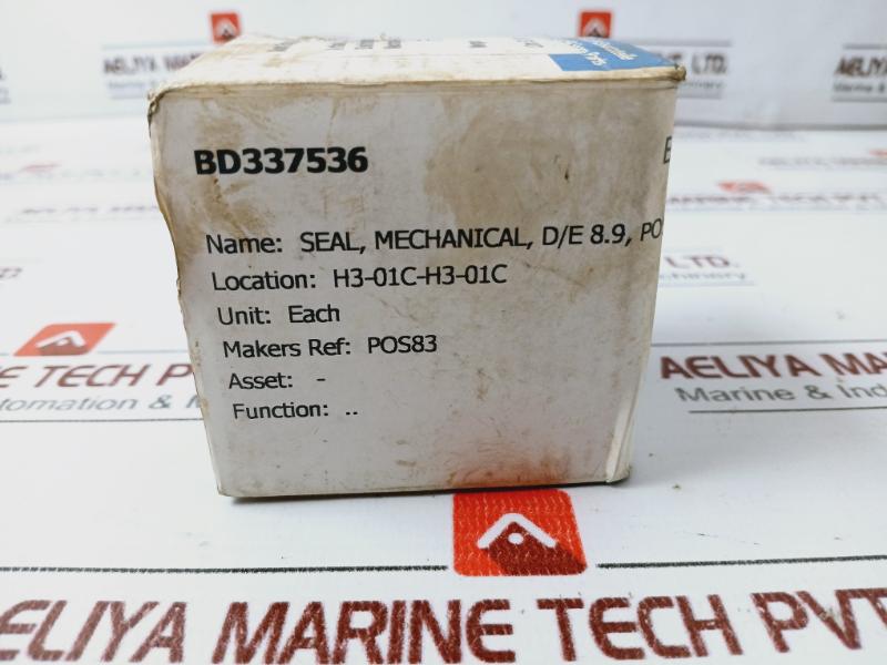 Eagle-burgmann 1.4571 Mechanical Seal D/e 8.9 Bd337536