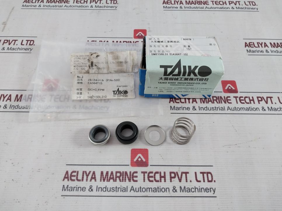 Eagle International Ea564T15 Mechanical Seal Set Sm215Bl31 Sic+C_Fpm