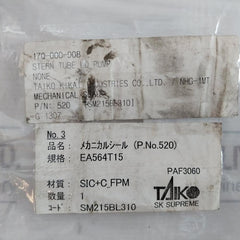Eagle International Ea564T15 Mechanical Seal Set Sm215Bl31 Sic+C_Fpm