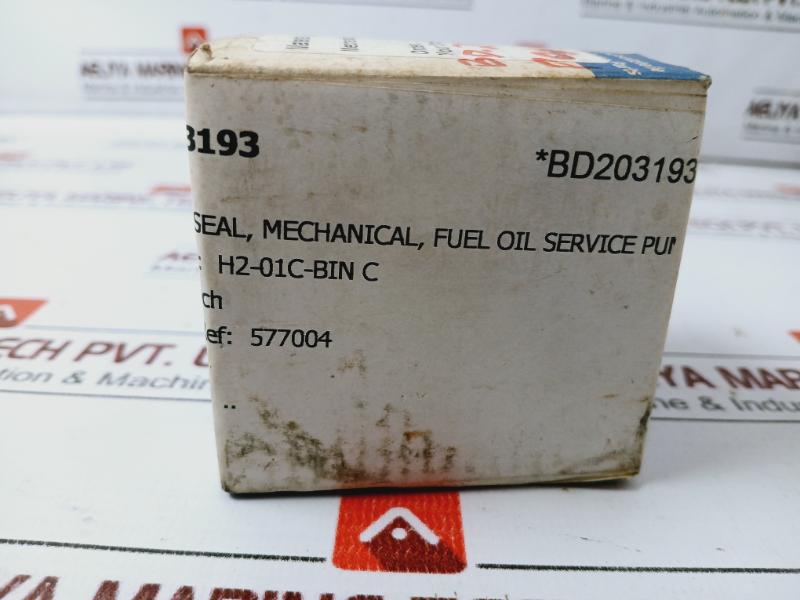 Allweiler/Eagleburgmann 1.4571 Mechanical Seal For Fuel Oil Service Pump Buka22-12/0614