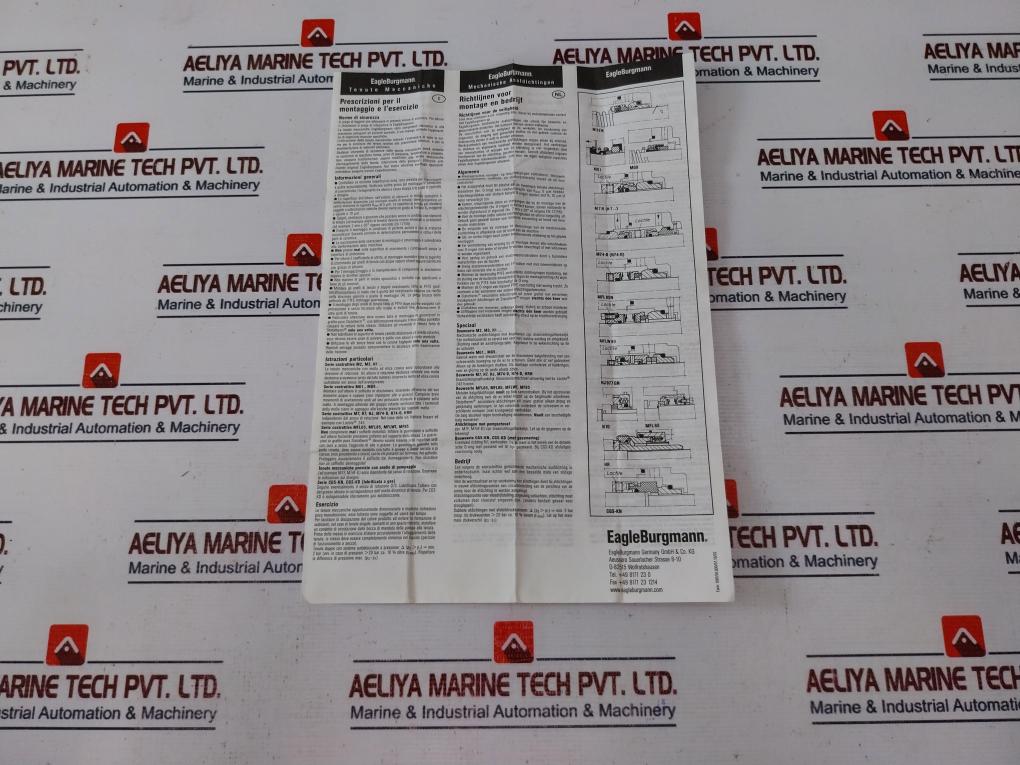 Eagleburgmann Buka 22-14/32 16 Mechanical Seal Set