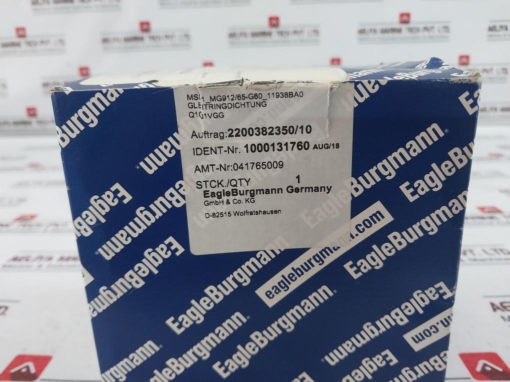 Eagleburgmann Q1q1vgg Mechanical Seal