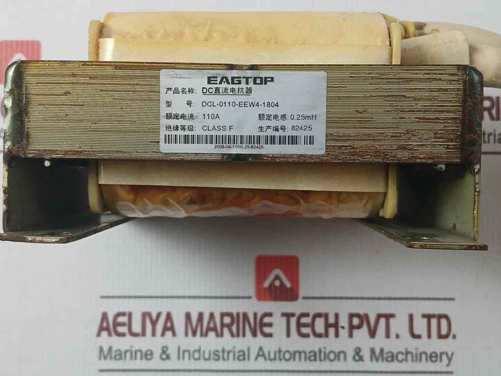 Eagtop Dcl-0110-eew4-1804 Dc Reactor 110A Class F
