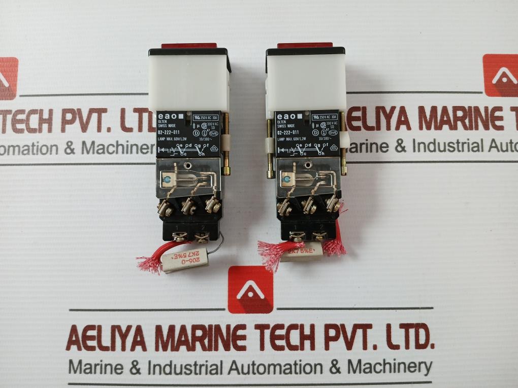 Eao 02-222-011 Illuminated Push Button Lamp Max. 60V/1,2W