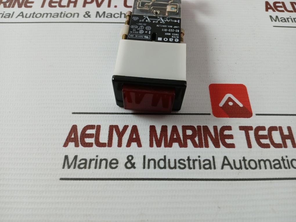 Eao 02-222-011 Illuminated Push Button Lamp Max. 60V/1,2W