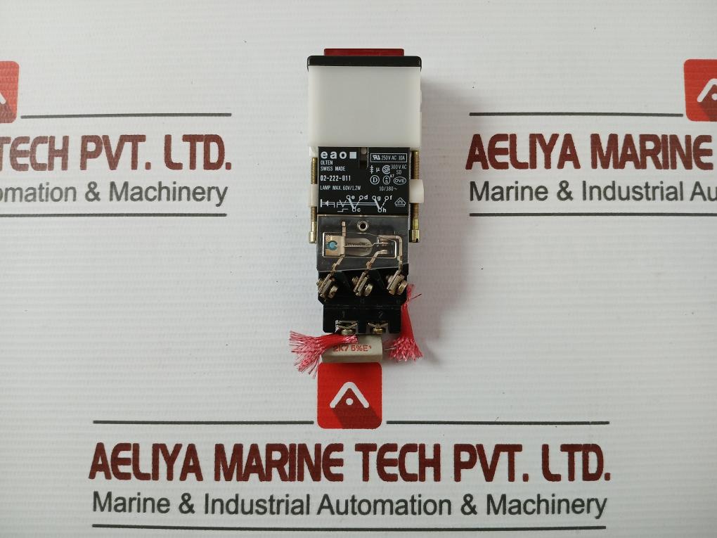 Eao 02-222-011 Illuminated Push Button Lamp Max. 60V/1,2W