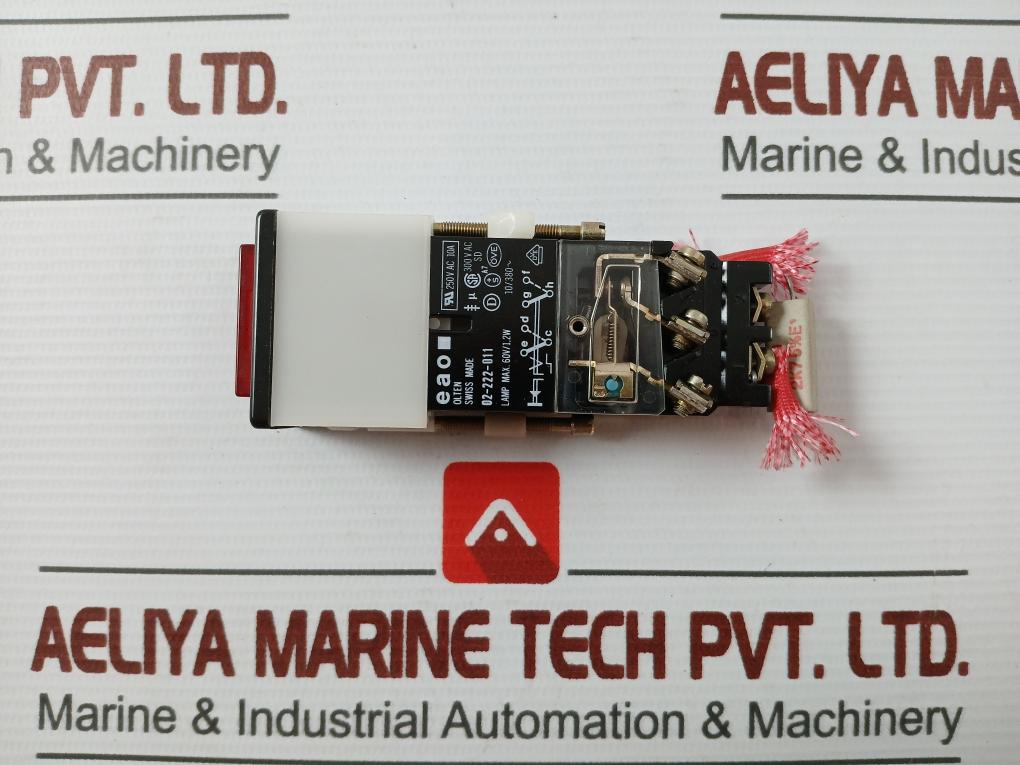 Eao 02-222-011 Illuminated Push Button Lamp Max. 60V/1,2W