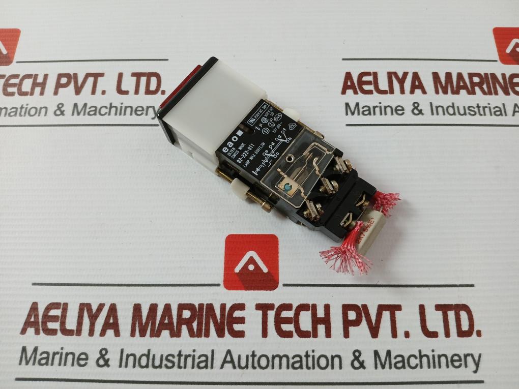 Eao 02-222-011 Illuminated Push Button Lamp Max. 60V/1,2W