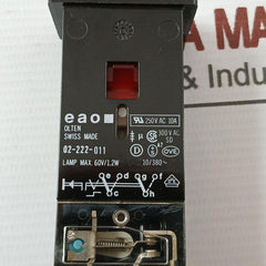 Eao 02-222-011 Illuminated Push Button Lamp Max.60V/1.2W