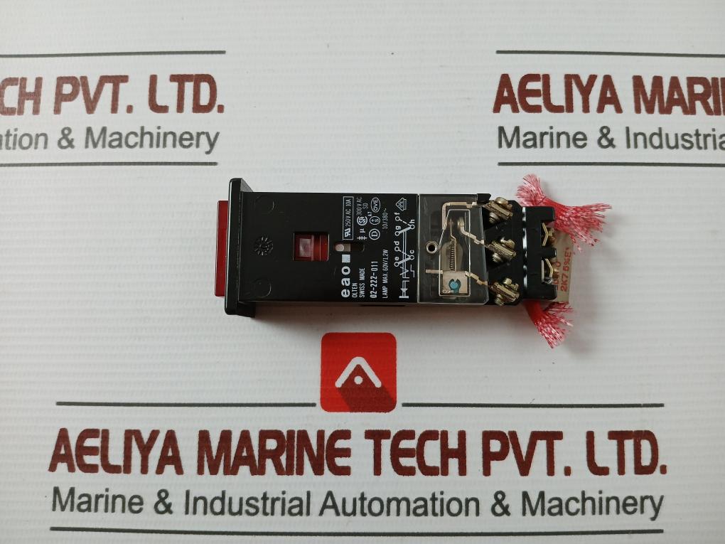 Eao 02-222-011 Illuminated Push Button Lamp Max.60V/1.2W