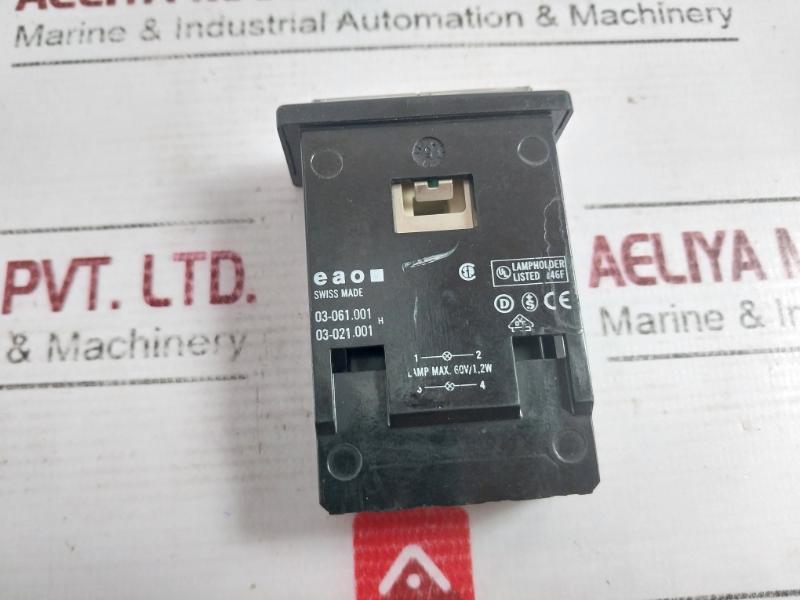 Eao 03-061.001 Actuator Lamp Holder 60V/1 2W