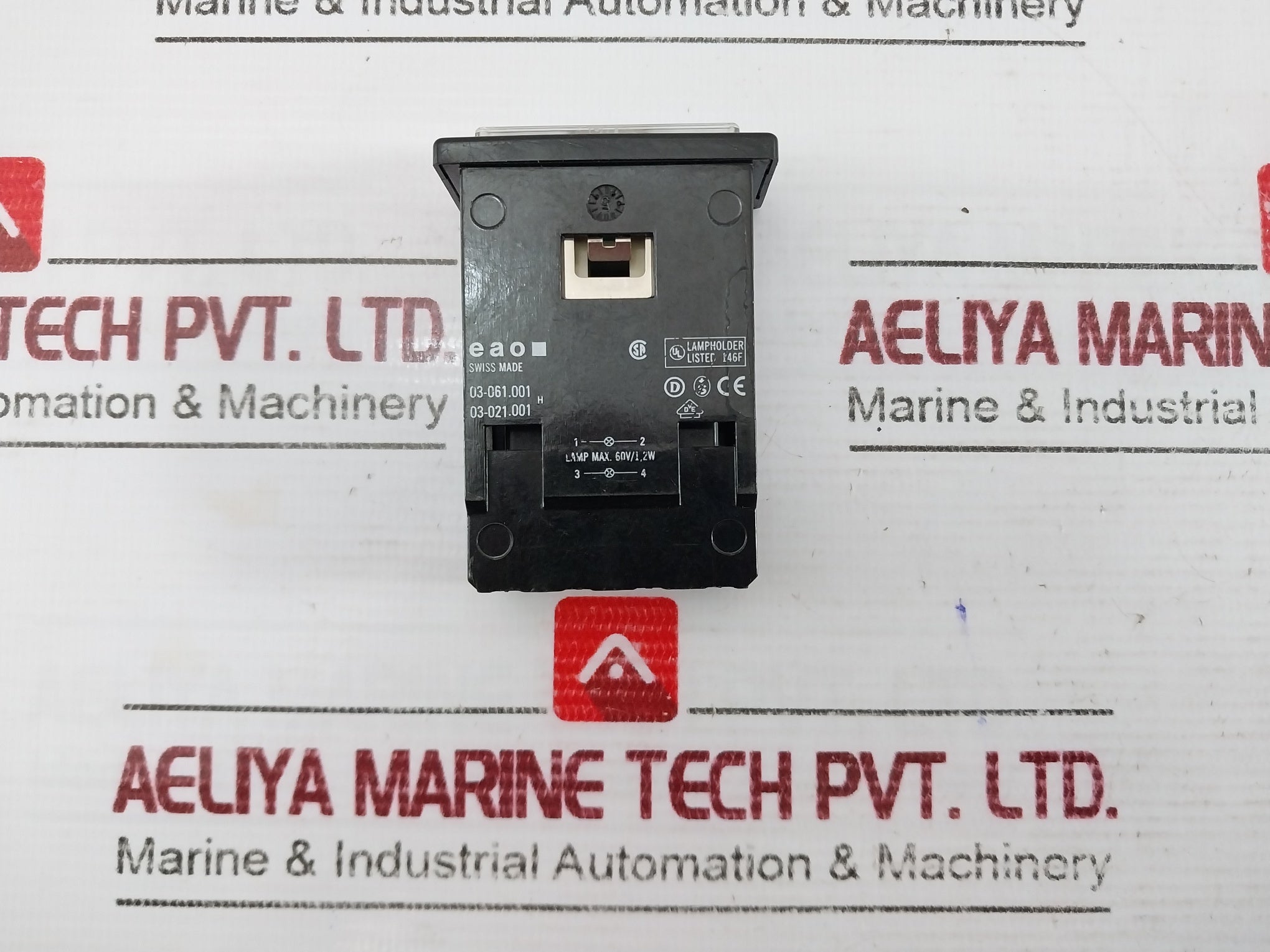 Eao 03-061.001 Actuator Lamp Holder 60V/1,2W 03-021.001