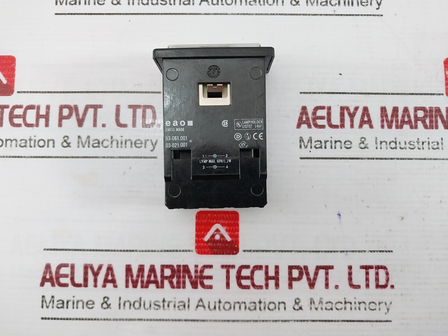 Eao 03-061.001 Actuator Lamp Holder 60V/1,2W 03-021.001