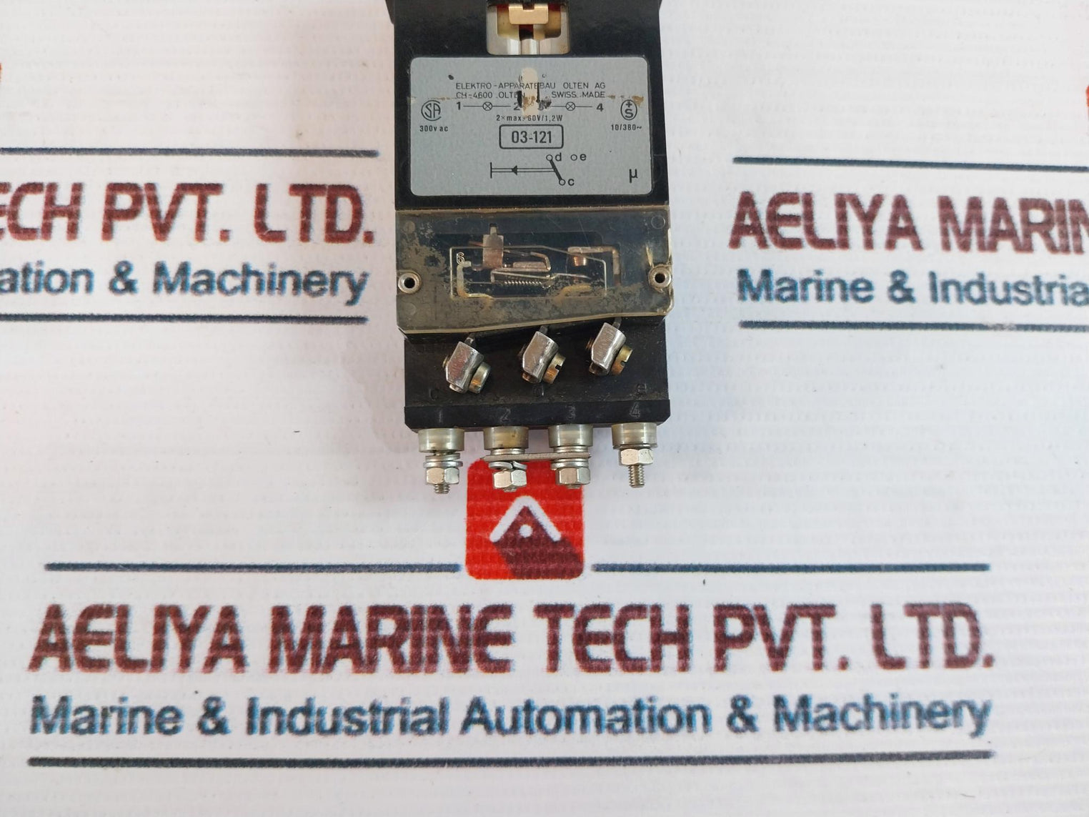 EAO 03-121 Illuminated Pushbutton 300VAC