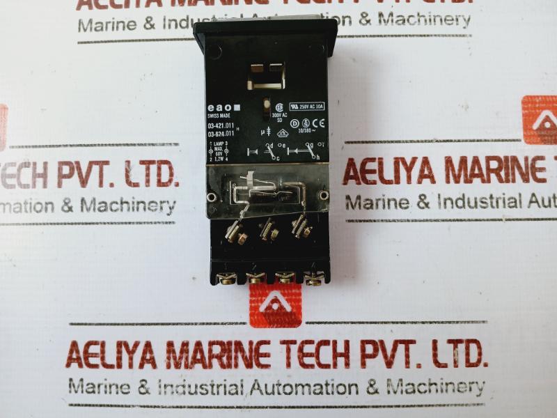 Eao 03-421.011 Pushbutton Switch 300V Ac 03-624.011 250V Ac 10A
